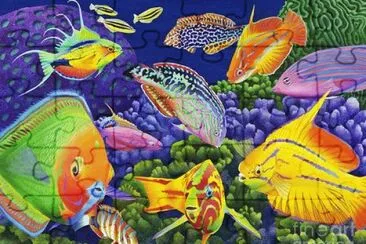 draw jigsaw puzzle