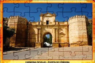 CARMONA (SEVILLA) â€“ PUERTA DE CÃ“RDOBA jigsaw puzzle