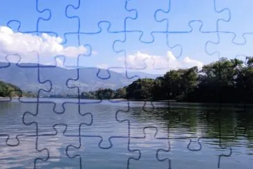 RÃ­o Grijalva en Chiapa de Corzo, Chiapas. jigsaw puzzle