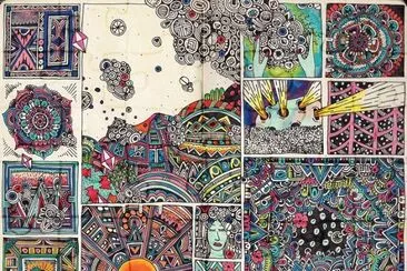 Arte abstracto 2 jigsaw puzzle