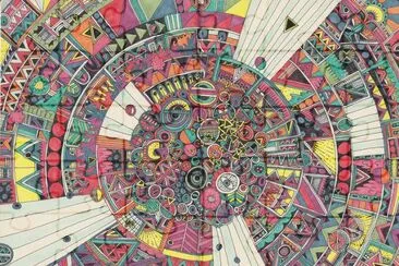 Arte abstracto 3 jigsaw puzzle