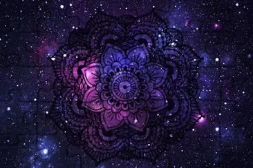 Mandala jigsaw puzzle