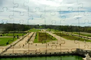 parc de Vaux le Vicomte jigsaw puzzle