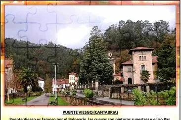 PUENTE VIESGO (CANTABRIA) jigsaw puzzle