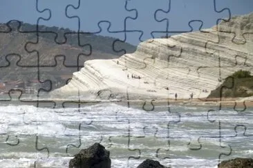 Sicile scala dei Turchi jigsaw puzzle