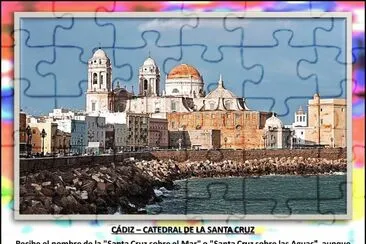 CÃDIZ â€“ CATEDRAL DE LA SANTA CRUZ jigsaw puzzle