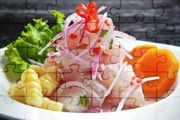 פאזל של ceviche peruano