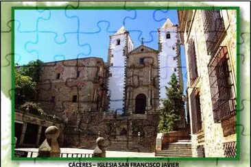 CÃCERES â€“ IGLESIA SAN FRANCISCO JAVIER jigsaw puzzle