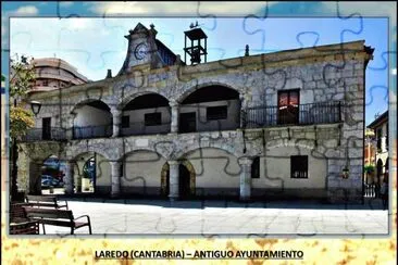 LAREDO (CANTABRIA) â€“ ANTIGUO AYUNTAMIENTO jigsaw puzzle