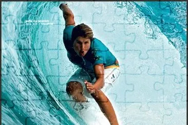 SURF jigsaw puzzle
