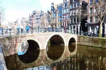 Amsterdam Hollande jigsaw puzzle