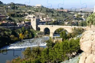 pont ValentrÃ© Cahors France jigsaw puzzle