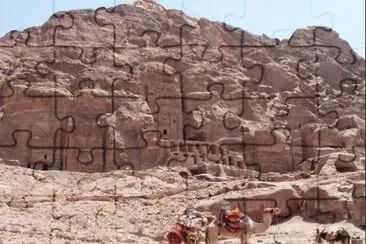 Petra Jordanie jigsaw puzzle