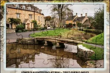LOWER SLAUGHTER (INGLATERRA) â€“ TÃPICO PUEBLO INGLES