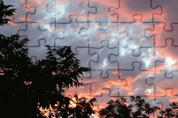 Ocaso en la Ciudad de Chihuahua, MÃ©xico. jigsaw puzzle
