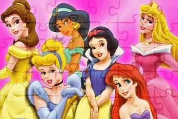 mujeres de Disney jigsaw puzzle