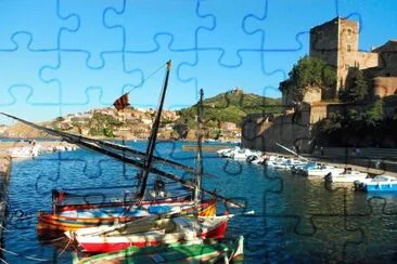 פאזל של Collioure-Antonio Machado d.e.p.