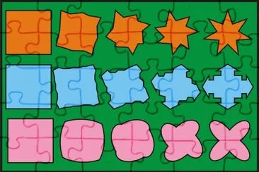åœ–å½¢æ¼¸è®Š jigsaw puzzle
