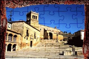 MORÃ“N DE ALMAZÃN (SORIA) - PL. MAYOR jigsaw puzzle