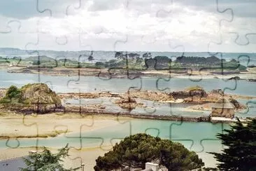Ã®le de BrÃ©hat le moulin jigsaw puzzle