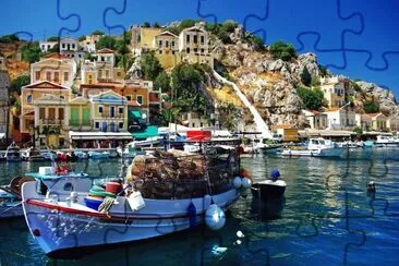 Symi-Grecia jigsaw puzzle