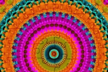 פאזל של Floral Mandala