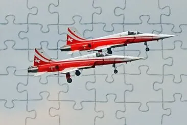 פאזל של patouille suisse 4