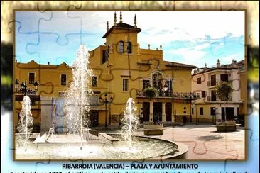 RIBARROJA (VALENCIA) â€“ PLAZA Y AYUNTAMIENTO