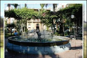 ÃGUILAS (MURCIA) â€“ LA PAVA DE LA BALSA Y AYUNTAMIENTO jigsaw puzzle