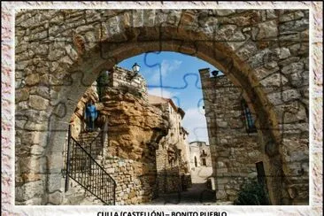 פאזל של CULLA (CASTELLÃ“N) â€“ BONITO PUEBLO