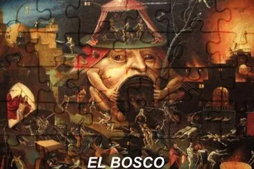 EL BOSCO, UN GENIO ADELANTADO A SU EPOCA jigsaw puzzle