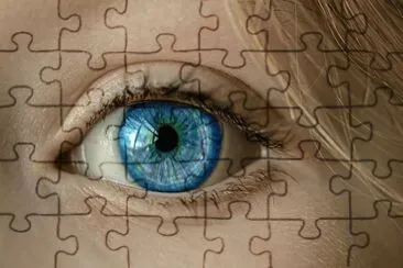 olhos profundos jigsaw puzzle