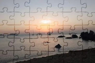 puesta de sol en ibiza