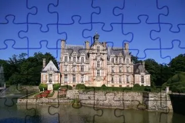 chÃ¢teau de Beaumesnil (Eure) jigsaw puzzle