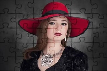 Hat Woman jigsaw puzzle