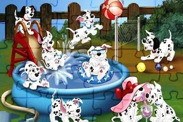 dalmatas jigsaw puzzle