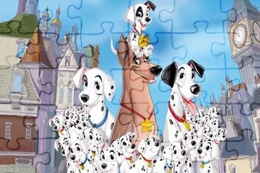 dalmatas jigsaw puzzle