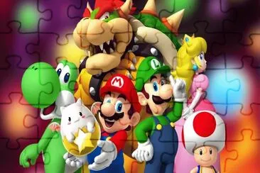 mario bros jigsaw puzzle