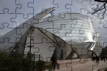 centre louis vuitton paris jigsaw puzzle