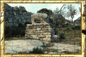 LUMBRALES (SALAMANCA) â€“ EL VERRACO VUELVE AL LUGAR DE ORGEN