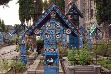 frÃ¶hlicher friedhof jigsaw puzzle