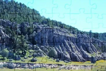 Sierra Tarahumara, MÃ©xico. jigsaw puzzle