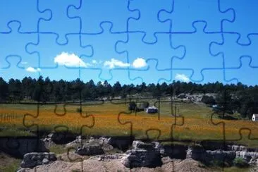 Sierra Tarahumara, MÃ©xico. jigsaw puzzle