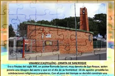 VINAROZ (CASTELLÃ“N) â€“ ERMITA DE SAN ROQUE jigsaw puzzle