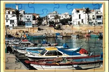 LAS CASAS DE ALCANAR (TARRAGONA) - PUERTO PESQUERO jigsaw puzzle