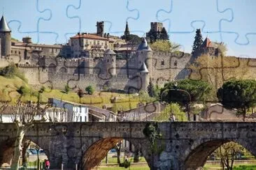 Carcassonna jigsaw puzzle