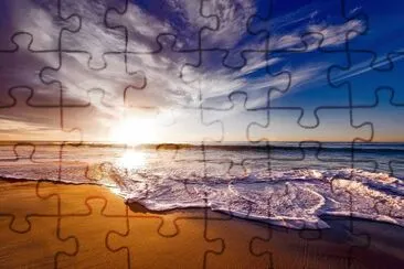 Sundown jigsaw puzzle