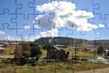 Caseri­o serrano. jigsaw puzzle