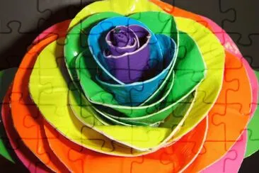 FLOR DE COLORES jigsaw puzzle