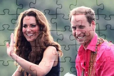 William y Kate jigsaw puzzle